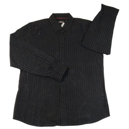 Large - Jeff Banks Men Shimmering Longsleeve Shirt