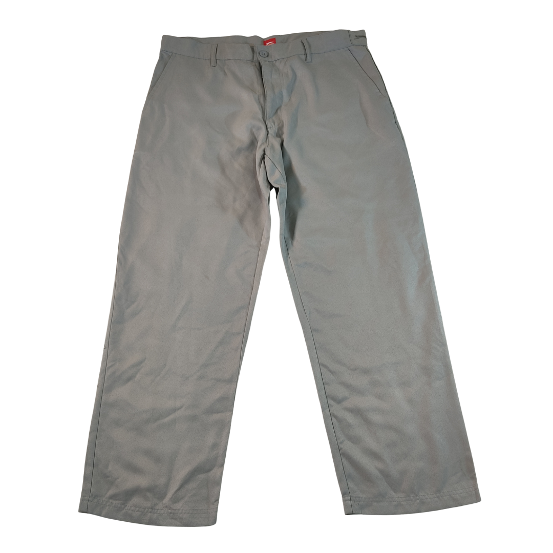 Waist 36 (Short) - Slazenger Grey Office Trouser