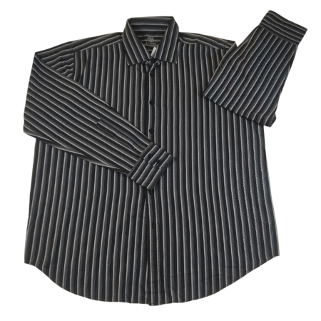 XL - Preloved Striped Longsleeve Shirt