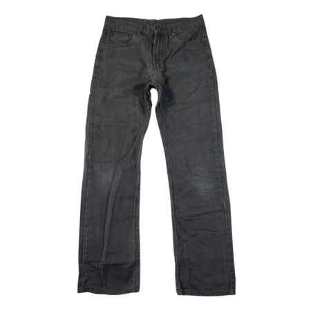 Waist 28 - Denim Co Grey Straight Jeans