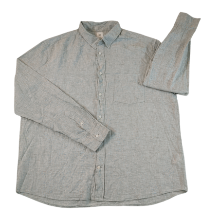 XL - H And M Geometric Cotton Longsleeve Shirts