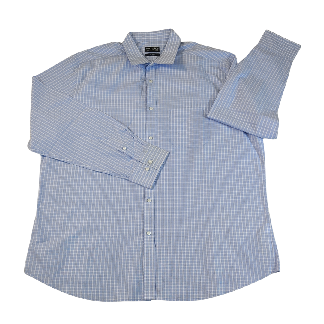 2XL - The Collection Check Longsleeve Shirts