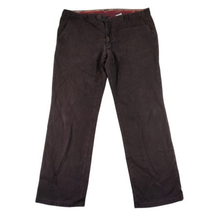 Waist 40 - Meyer Brown Denim Straight Jeans