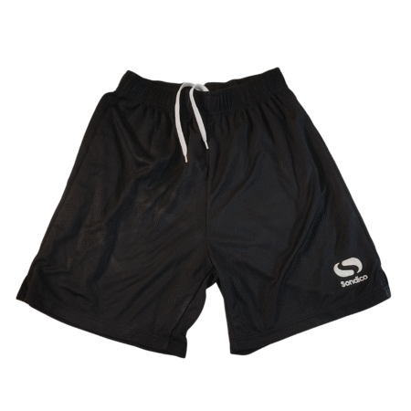 Waist 28 - Sondico Black Jersey Men Casual Shorts