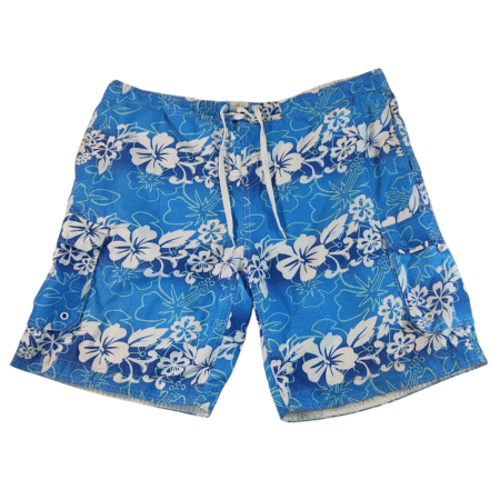 Waist 38 - Cedarwood State Print Waterproof Men Casual Shorts