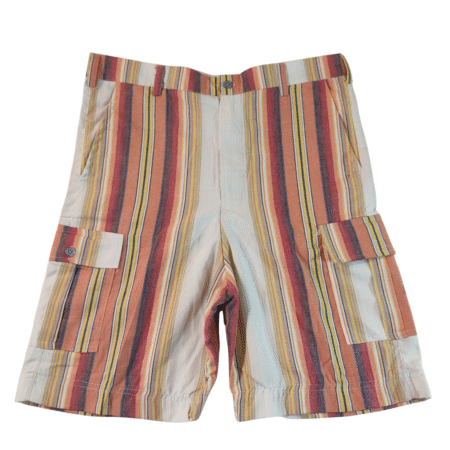 Preloved Check Cargo Shorts
