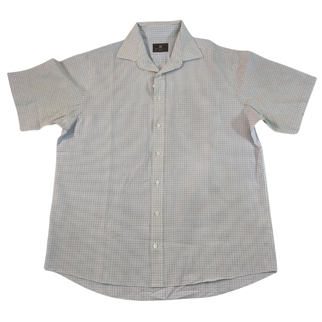 Large - M&S Check Shortsleeve Shirt