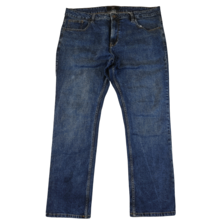 3XL - Next Blue Stretchy Straight Leg Mens Jeans