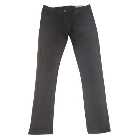 Large - Denim Co Black Stretchy Skinny Mens Jeans