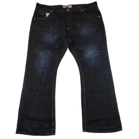 6XL - Apt Jeans Blue Straight Leg Mens Jeans