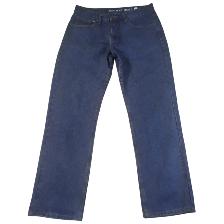 Large - Dunnes Blue Straight Leg Mens Jeans