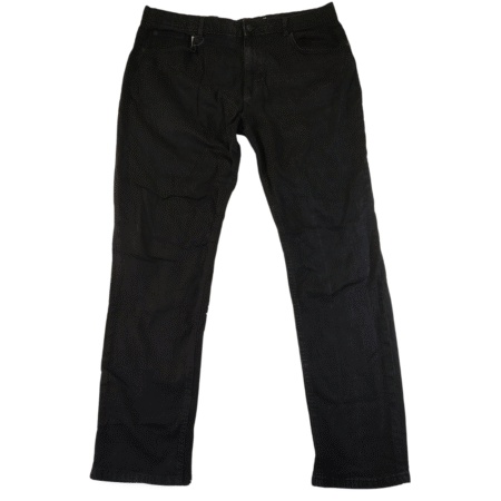 4XL - George Black Straight Skinny Mens Jeans