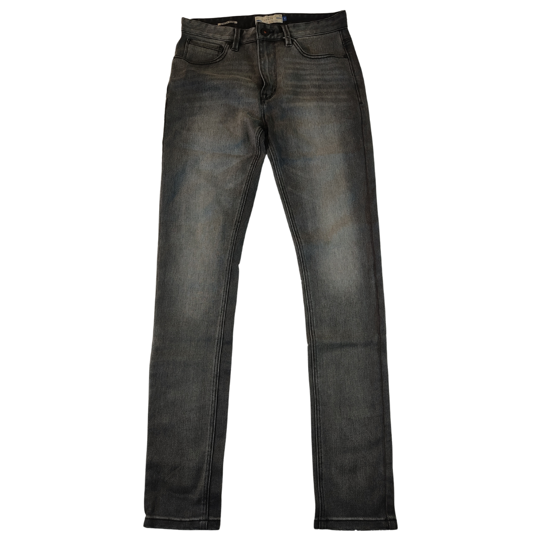 Small - Next Grey Stretchy Skinny Mens Jeans(Long)