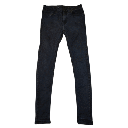 Large - Topman Dark Blue Stretchy Skinny Mens Jeans