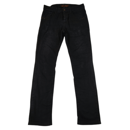 Medium - RNT23 Black Straight Leg Mens Jeans